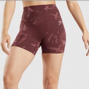 GYMSHARK • Adapt Seamless Camo Shorts • Size Medium